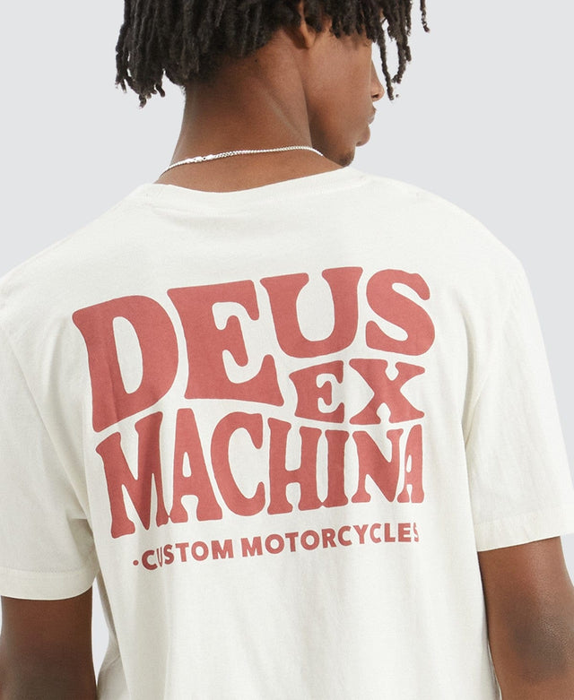 Deus Ex Machina County T-Shirt Vintage White