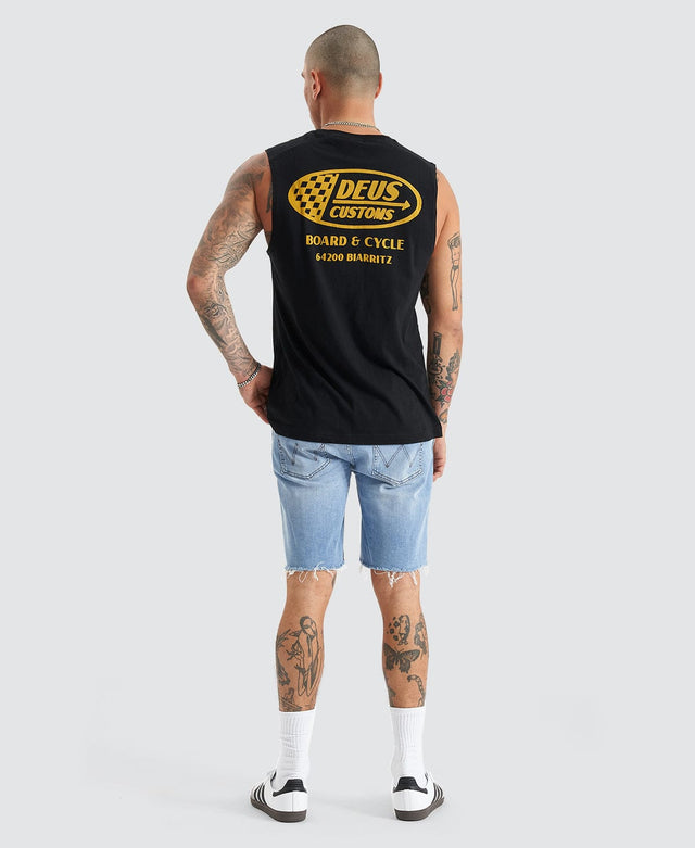 Deus Ex Machina Flags Muscle Tee Black