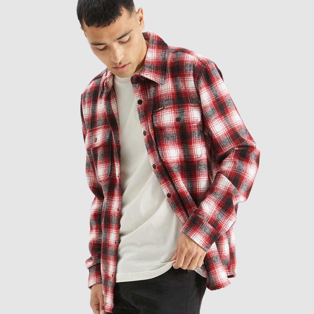 Kalyn Check Shirt Red Clay | Neverland Store