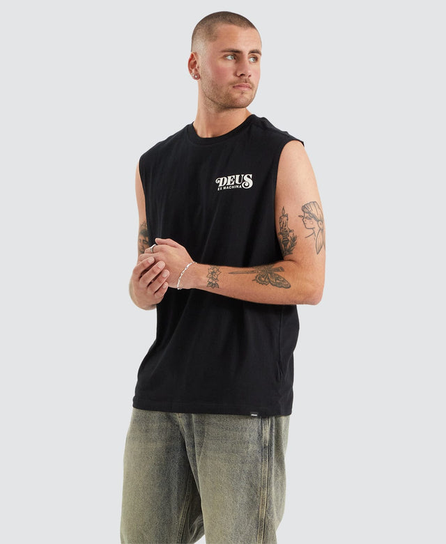 Deus Ex Machina Mosey Muscle Tee Black