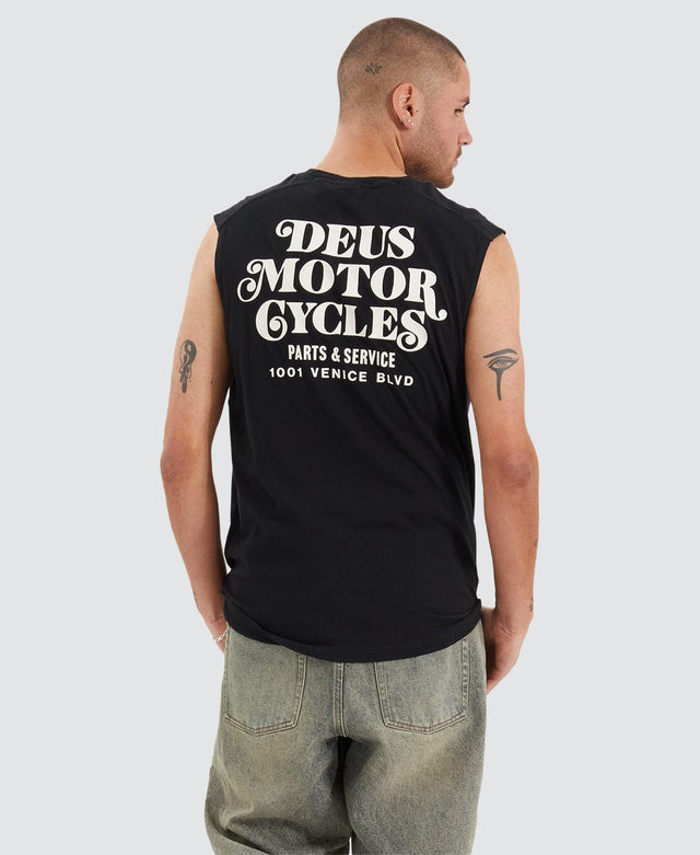 Deus Ex Machina Mosey Muscle Tee Black