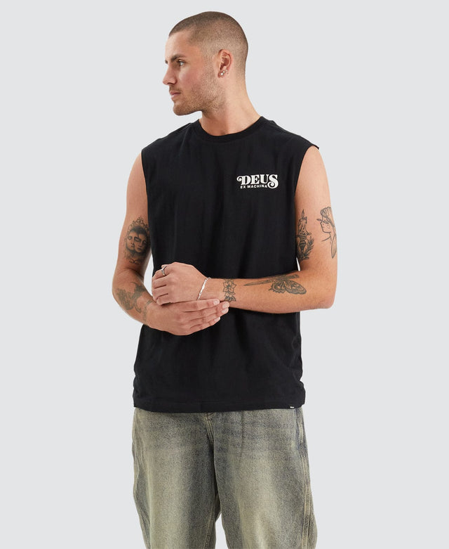 Deus Ex Machina Mosey Muscle Tee Black