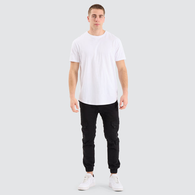 Inventory Bristol Dual Curved Tee Optical White