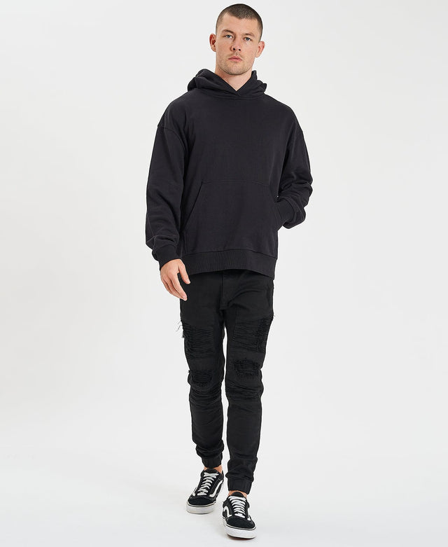 Inventory Derby Relaxed Hoodie Jet Black