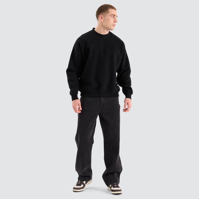 Inventory Norwich Heavy Inventory Sweater Jet Black