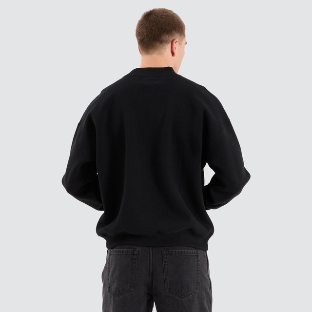 Inventory Norwich Heavy Inventory Sweater Jet Black