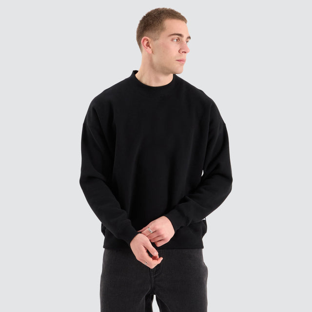Inventory Norwich Heavy Inventory Sweater Jet Black