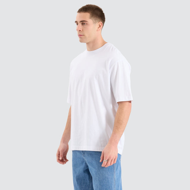 Inventory Sheffeild Heavy Oversized Tee Optical White