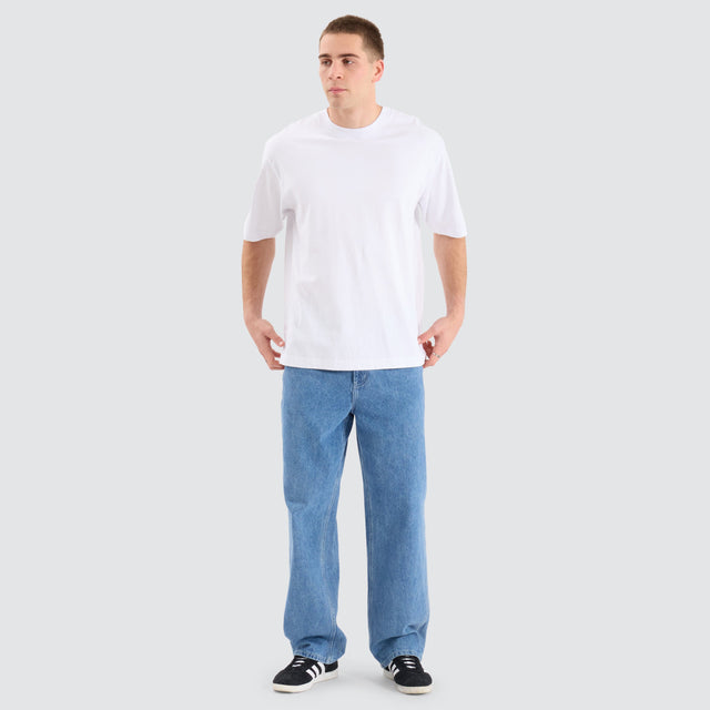 Inventory Sheffeild Heavy Oversized Tee Optical White