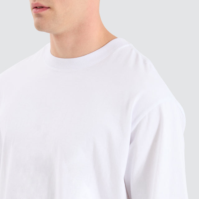 Inventory Sheffeild Heavy Oversized Tee Optical White