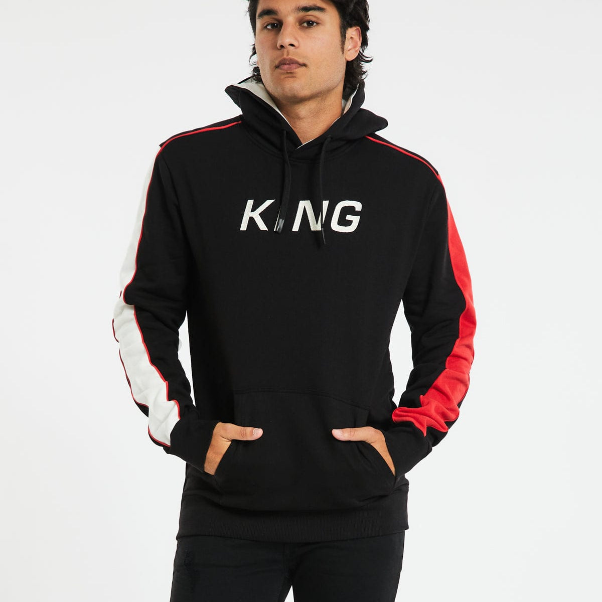 Apparel Kings Will Dream Black Hoodie Coby Zip Thru Hoody Navy