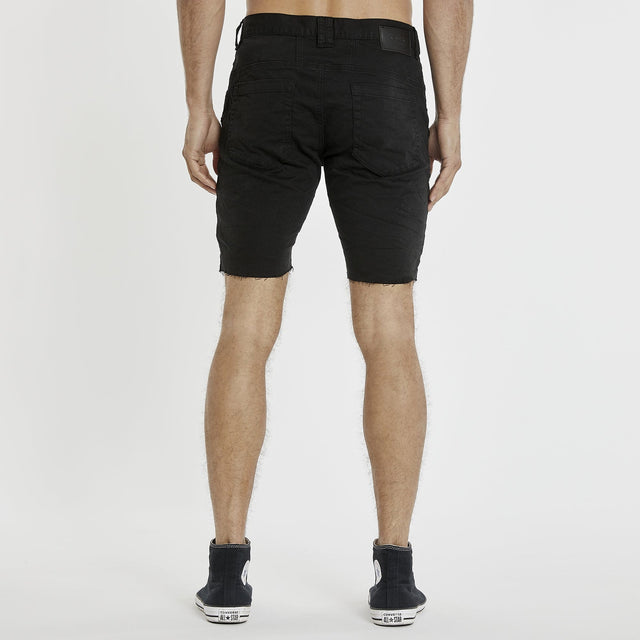 Kiss Chacey Arcadia Denim Short Jet Black