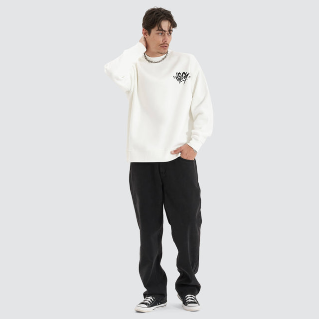 Kiss Chacey Arcane Heavy Sweater Natural White