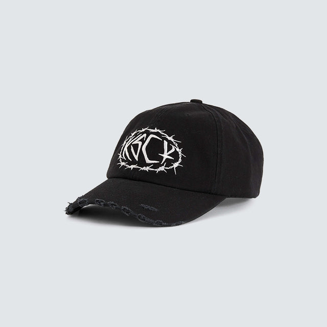 Kiss Chacey Birstall Dad Cap Jet Black