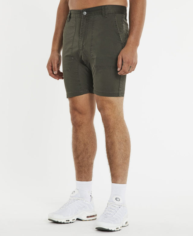 Kiss Chacey Brigham Shorts Storm Green