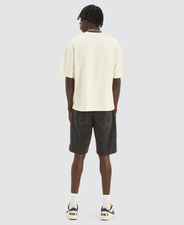 Kiss Chacey Caught Heavy Crop Tee - Tofu NEUTRAL