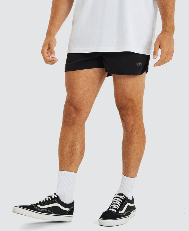 Kiss Chacey Darkside Runner Shorts Black