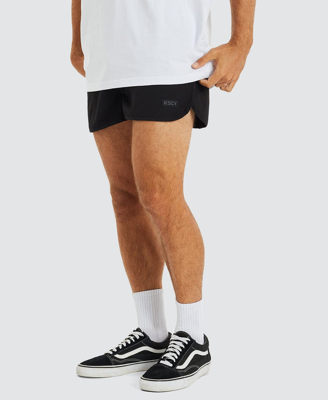 Kiss Chacey Darkside Runner Shorts Black