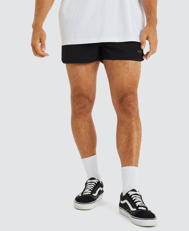 Kiss Chacey Darkside Runner Shorts Black