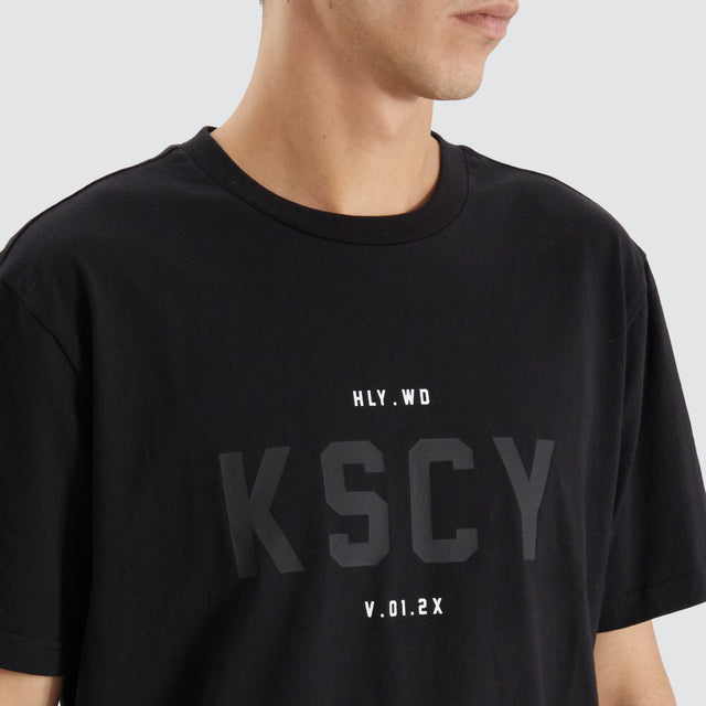 Kiss Chacey Dilon Tee Jet Black