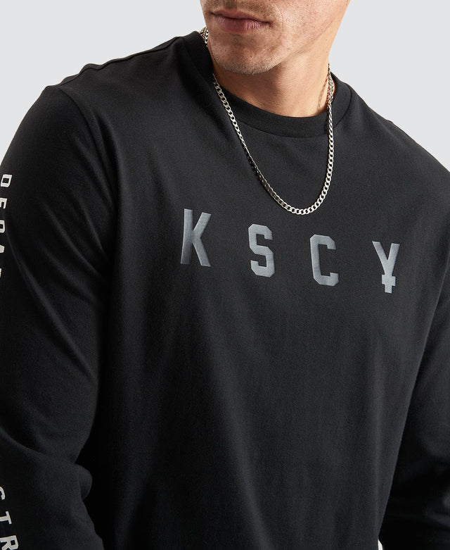 Kiss Chacey Eader Longsleeve Tee Jet Black