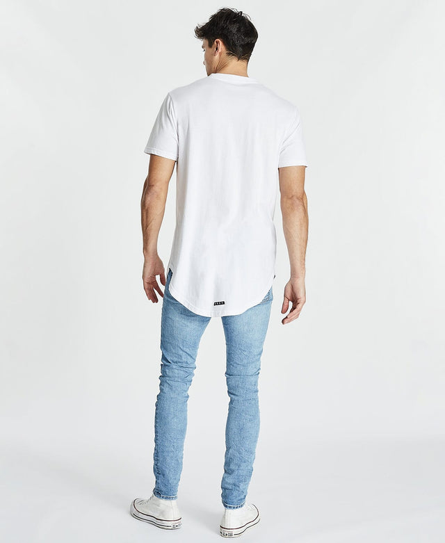 Kiss Chacey Essentials Dual Curved Tee White