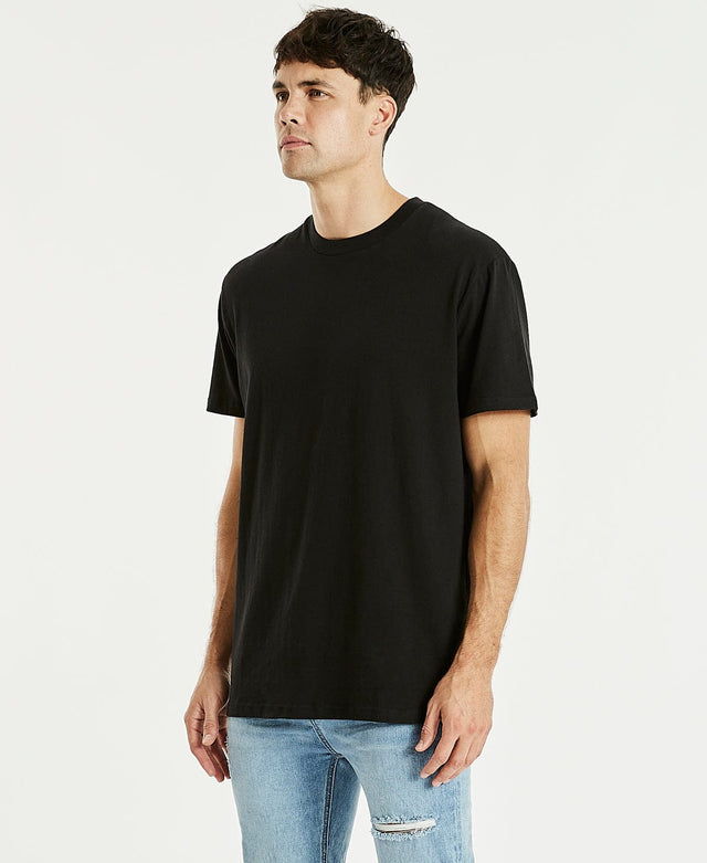 Kiss Chacey Essentials Relaxed Fit T-Shirt Jet Black