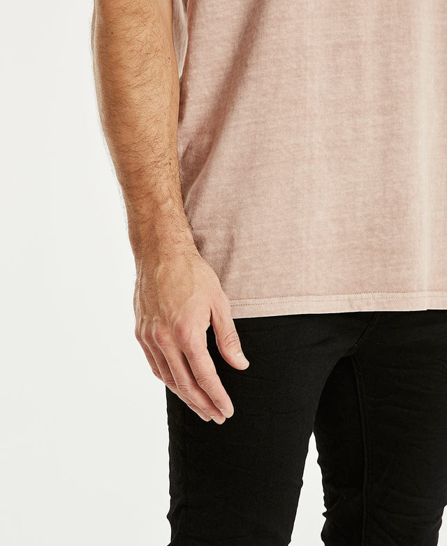 model wears Essentials Relaxed Fit T-Shirt Sphinx T-Shirts Brown - image 10