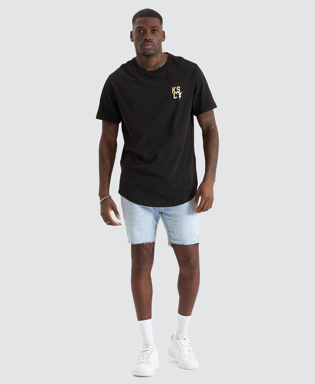 Kiss Chacey Eternity Dual Curved T-Shirt Jet Black
