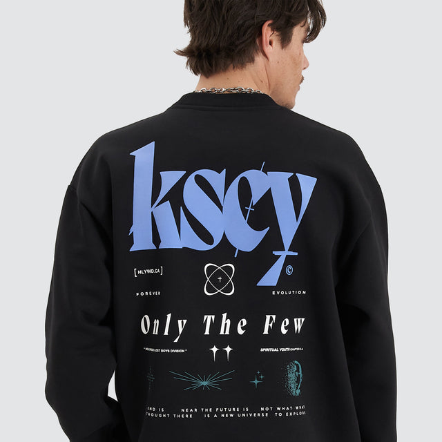 Kiss Chacey Evolved Heavy Jumper Jet Black