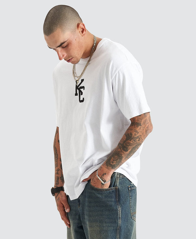 Kiss Chacey Fresno Heavy Box Fit Tee - White WHITE