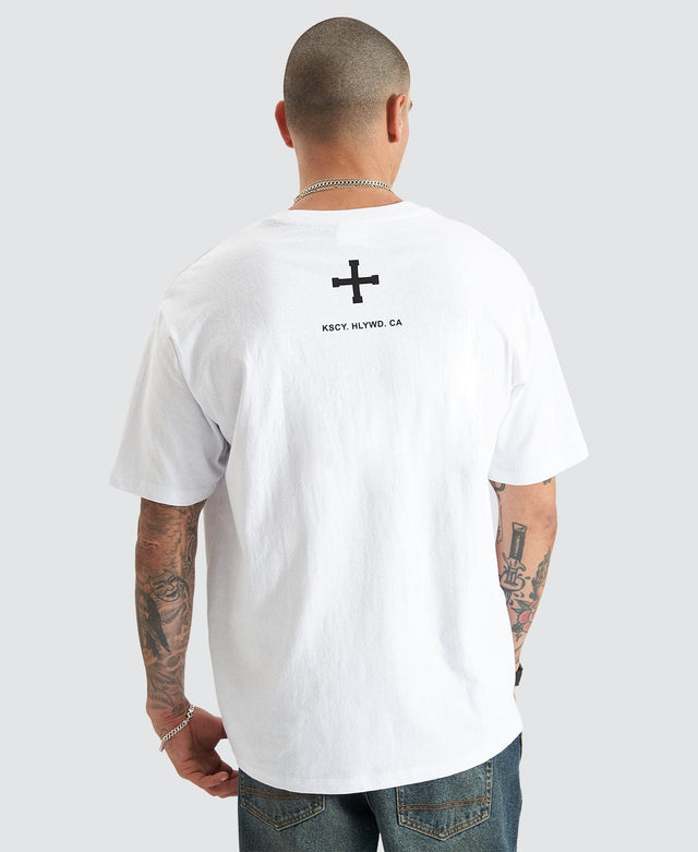 Kiss Chacey Fresno Heavy Box Fit Tee - White WHITE