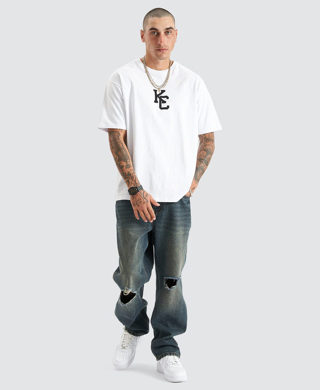 Kiss Chacey Fresno Heavy Box Fit Tee - White WHITE