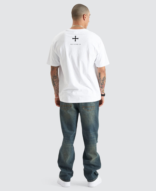 Kiss Chacey Fresno Heavy Box Fit Tee - White WHITE