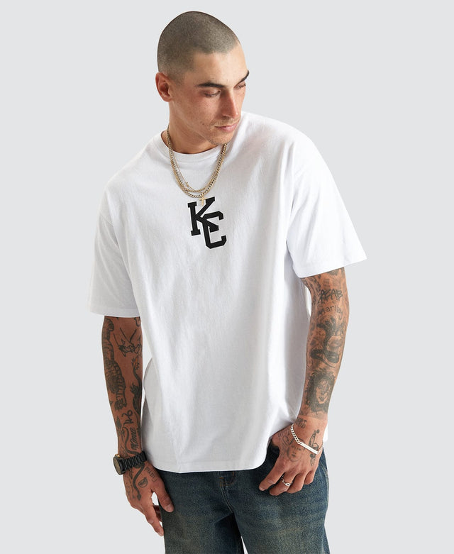 Kiss Chacey Fresno Heavy Box Fit Tee - White WHITE