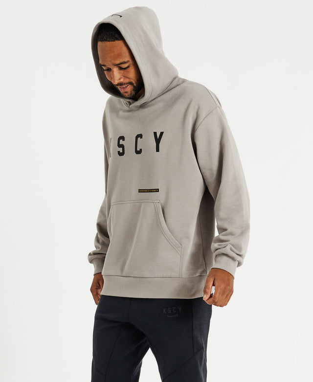 Kiss Chacey Function Relaxed Fit Hoodie Gull Grey