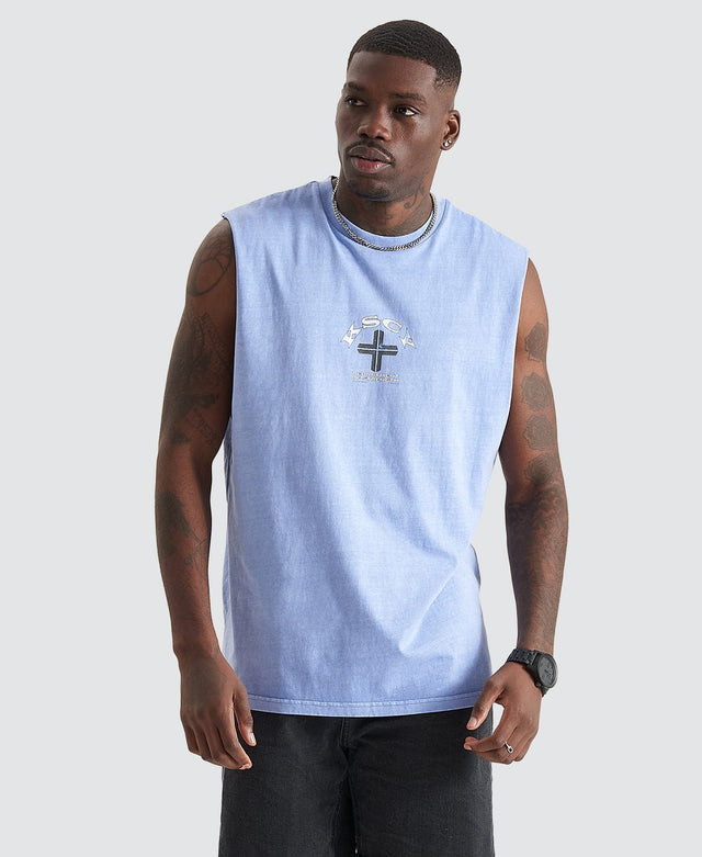 Kiss Chacey Gracious Relaxed Fit Muscle Tee Pigment Lavender