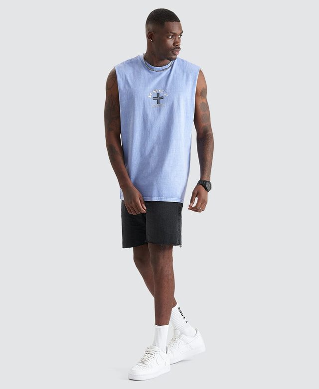 Kiss Chacey Gracious Relaxed Fit Muscle Tee Pigment Lavender