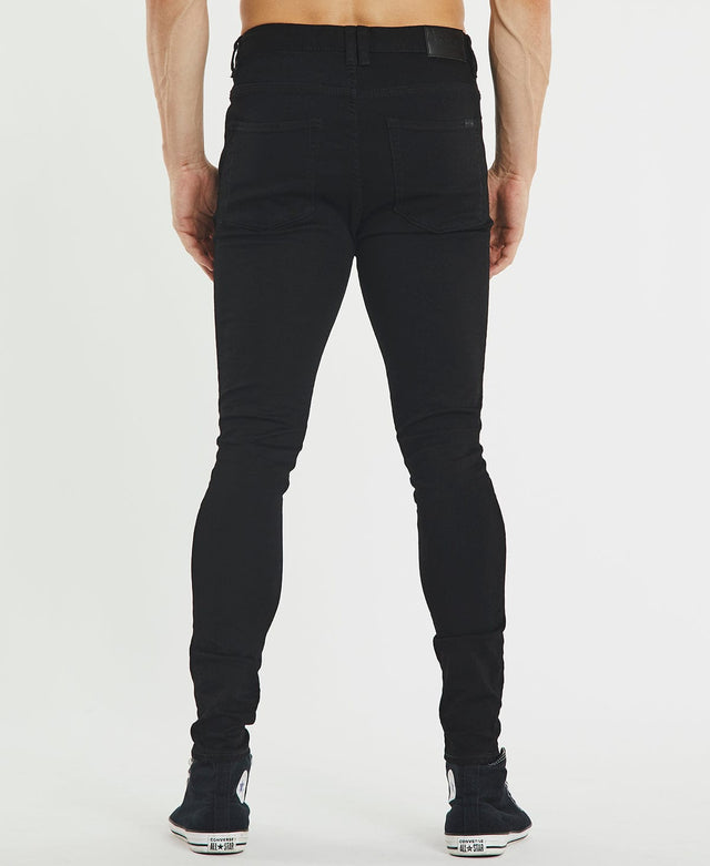 Kiss Chacey K1 Super Skinny Fit Jeans Black