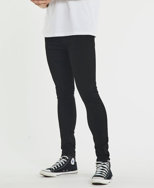 Kiss Chacey K1 Super Skinny Fit Jeans Black