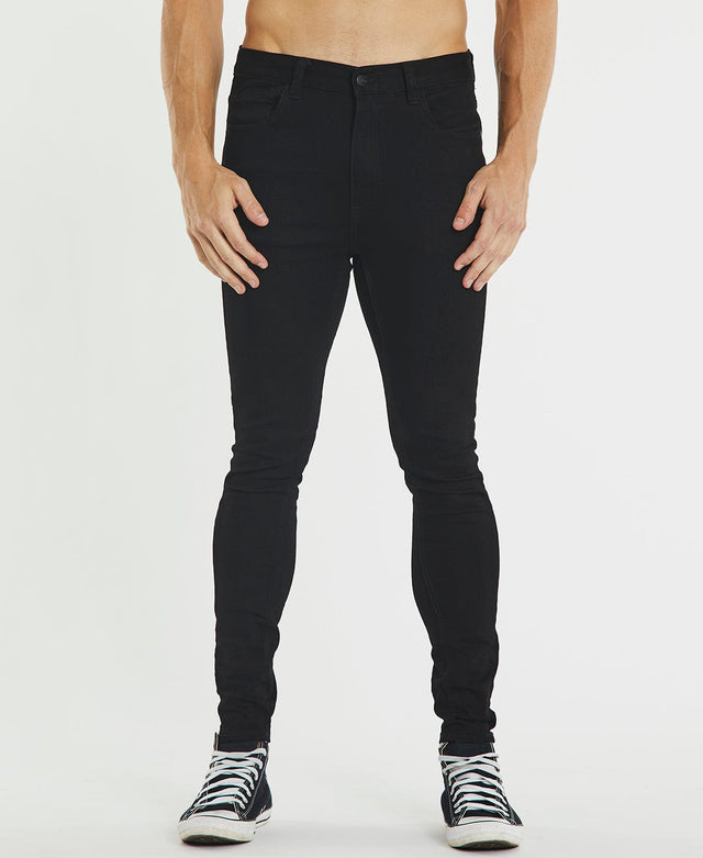 Kiss Chacey K1 Super Skinny Fit Jeans Black