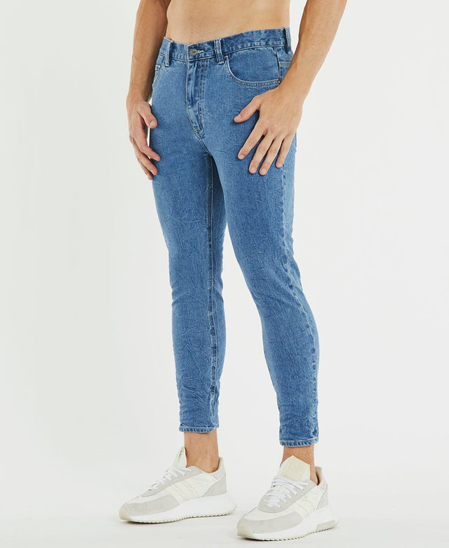 Kiss Chacey K4 Cropped Jeans Silverlake Blue