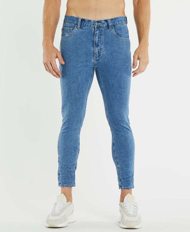 Kiss Chacey K4 Cropped Jeans Silverlake Blue