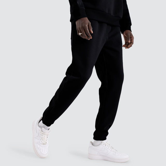model wears Kelsey Trackpant Jet Black Trackpants Black - image 1
