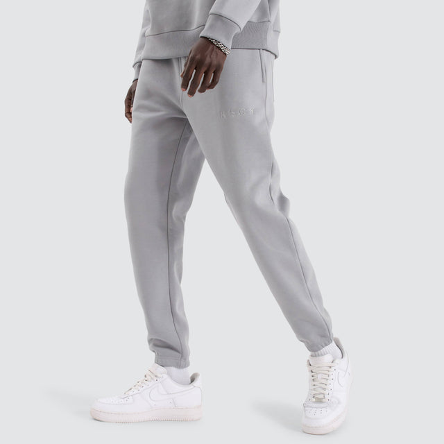 model wears Kelsey Trackpant Pigment Ultimate Grey Trackpants Grey - image 2