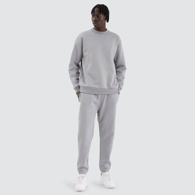 model wears Kelsey Trackpant Pigment Ultimate Grey Trackpants Grey - image 3