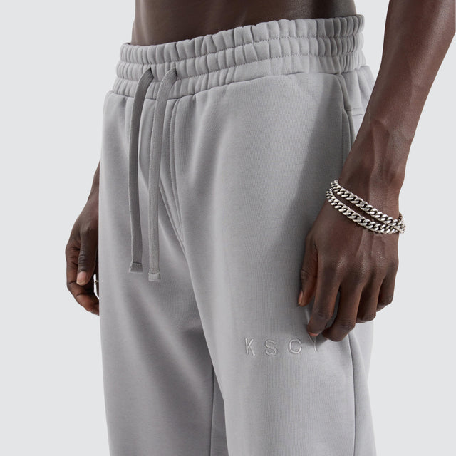 model wears Kelsey Trackpant Pigment Ultimate Grey Trackpants Grey - image 9