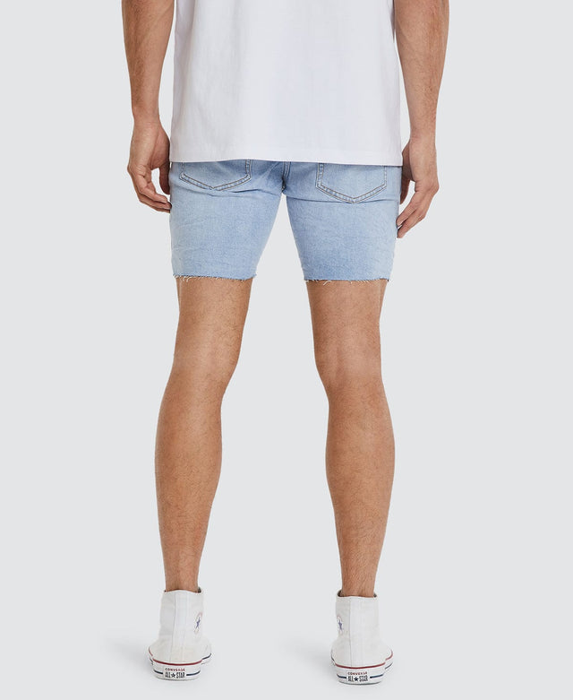 Kiss Chacey KS2 Denim Short - Sunbleached Blue BLUE