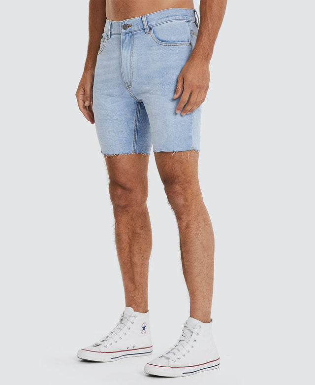 Kiss Chacey KS2 Denim Short - Sunbleached Blue BLUE
