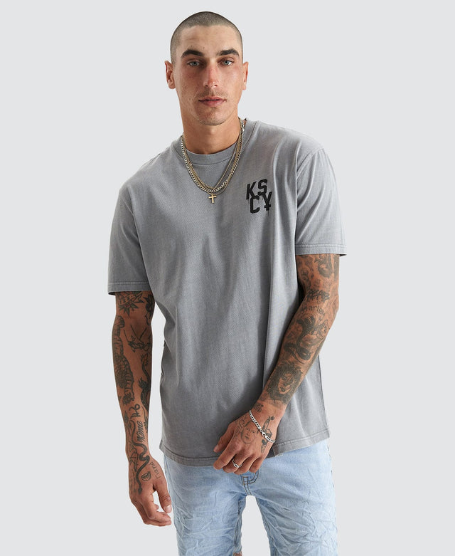 Kiss Chacey Loara Relaxed Tee Pigment Skyrocket